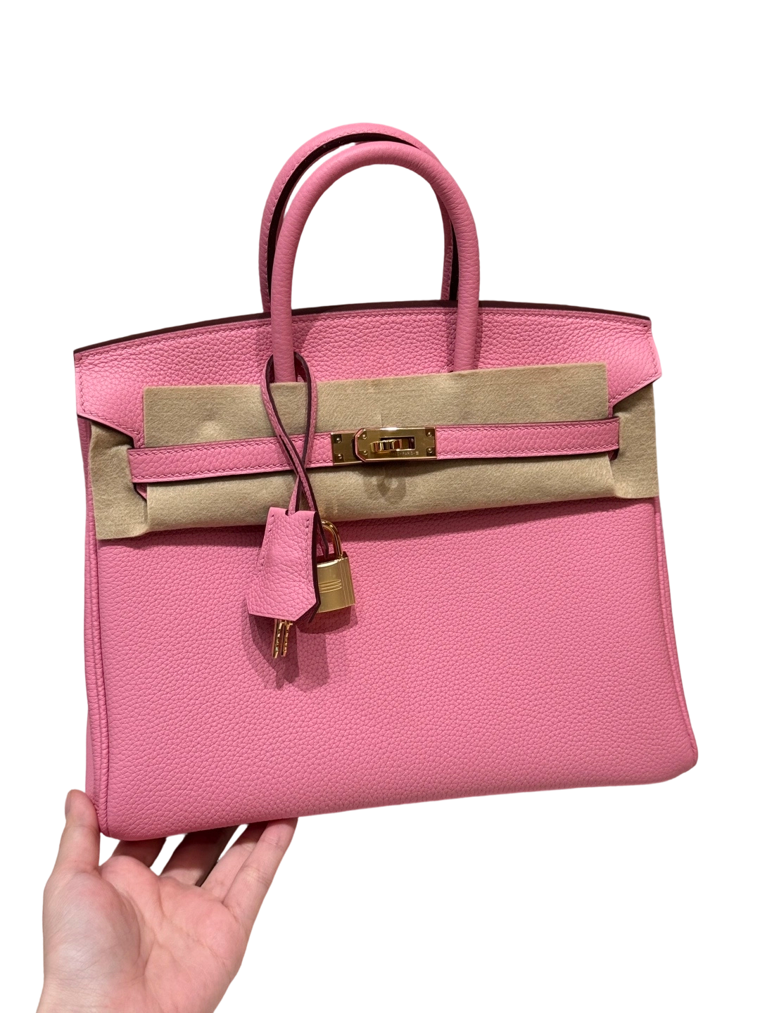 Birkin  Togo – Bubblegum Pink | Gold-Plated