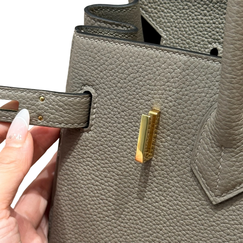 Birkin  Togo  – Asphalt Grey | Gold-Plated