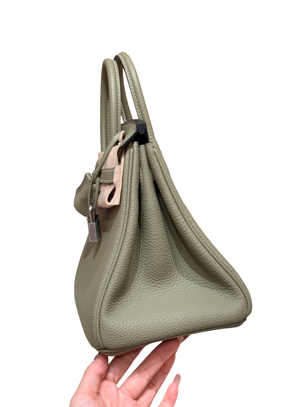Birkin  Togo – Sage Green | Palladium