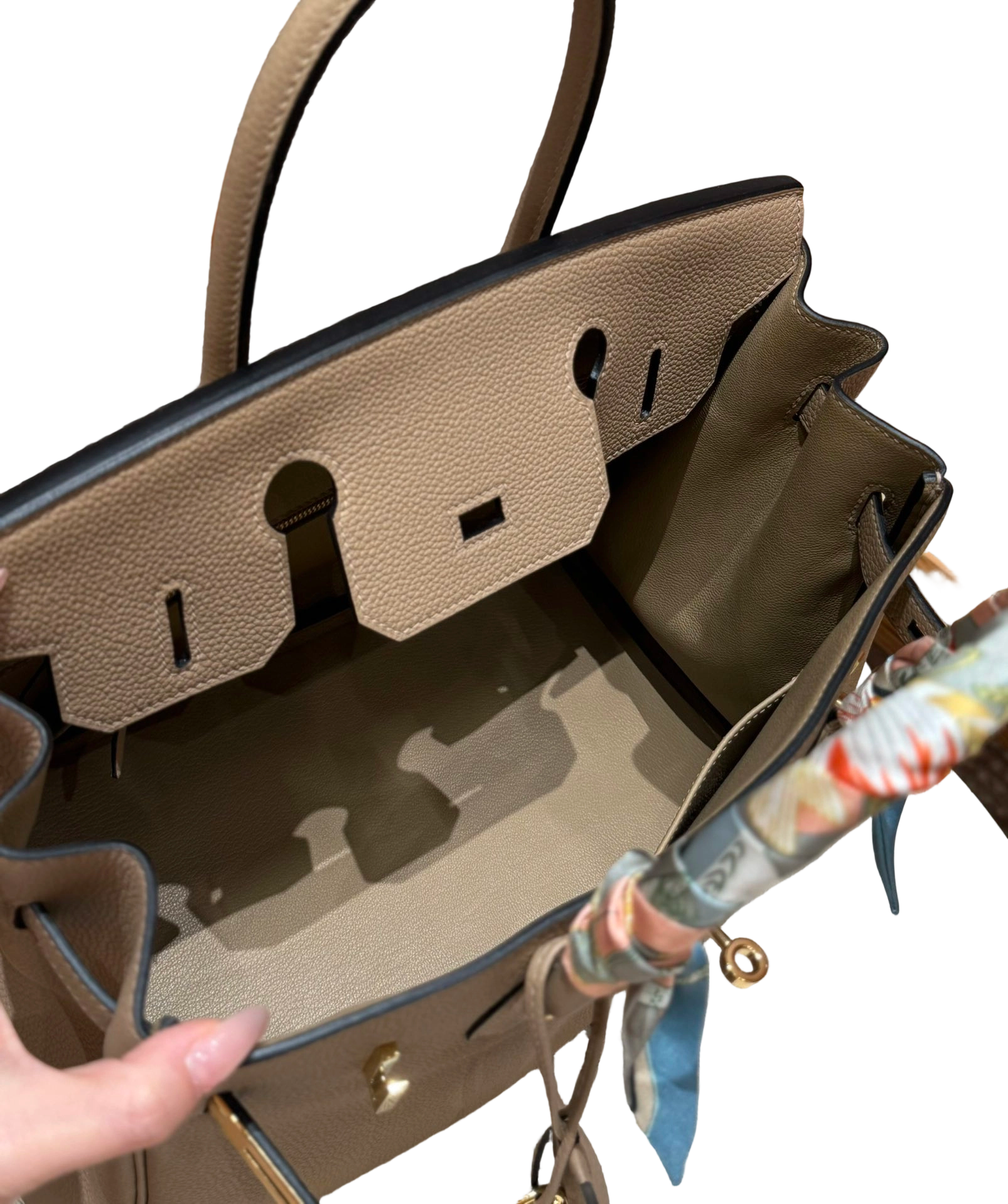 Birkin  Togo – Trench Grey | Gold-Plated