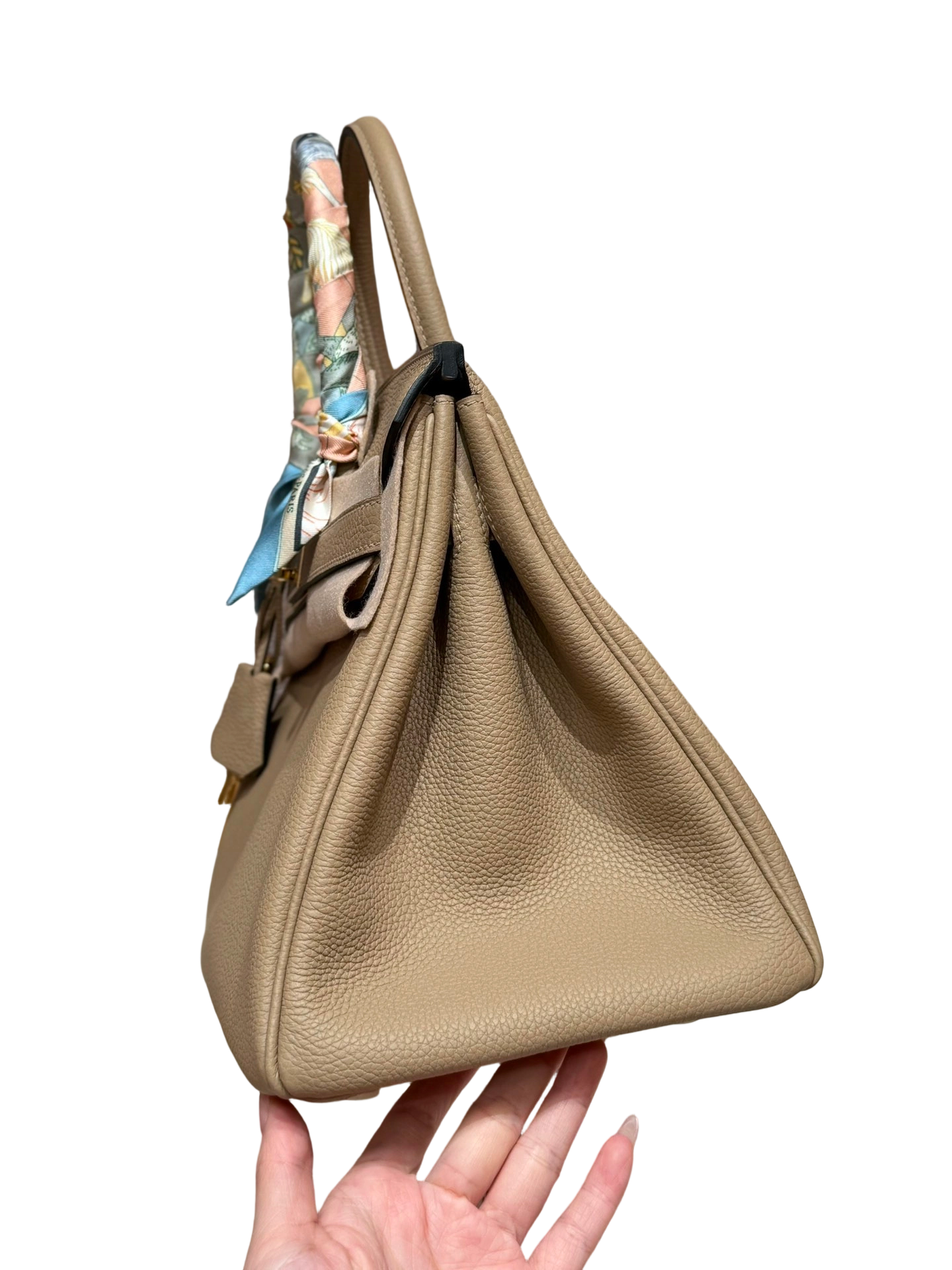 Birkin  Togo – Trench Grey | Gold-Plated