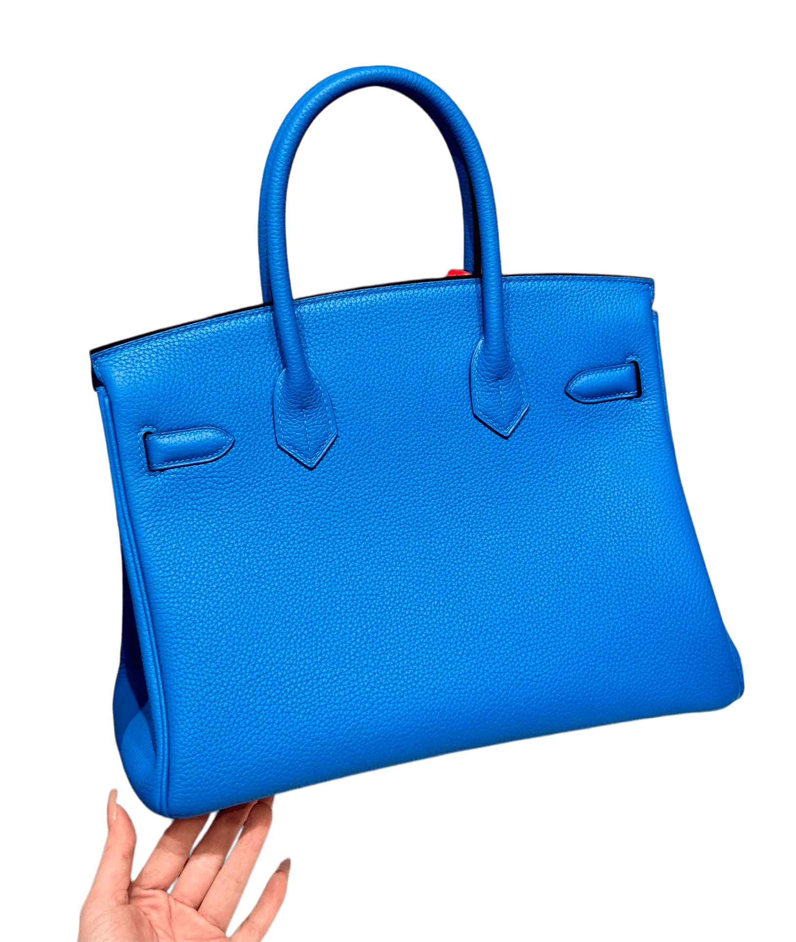 Birkin  Togo – Bleu Zanzibar | Gold-Plated