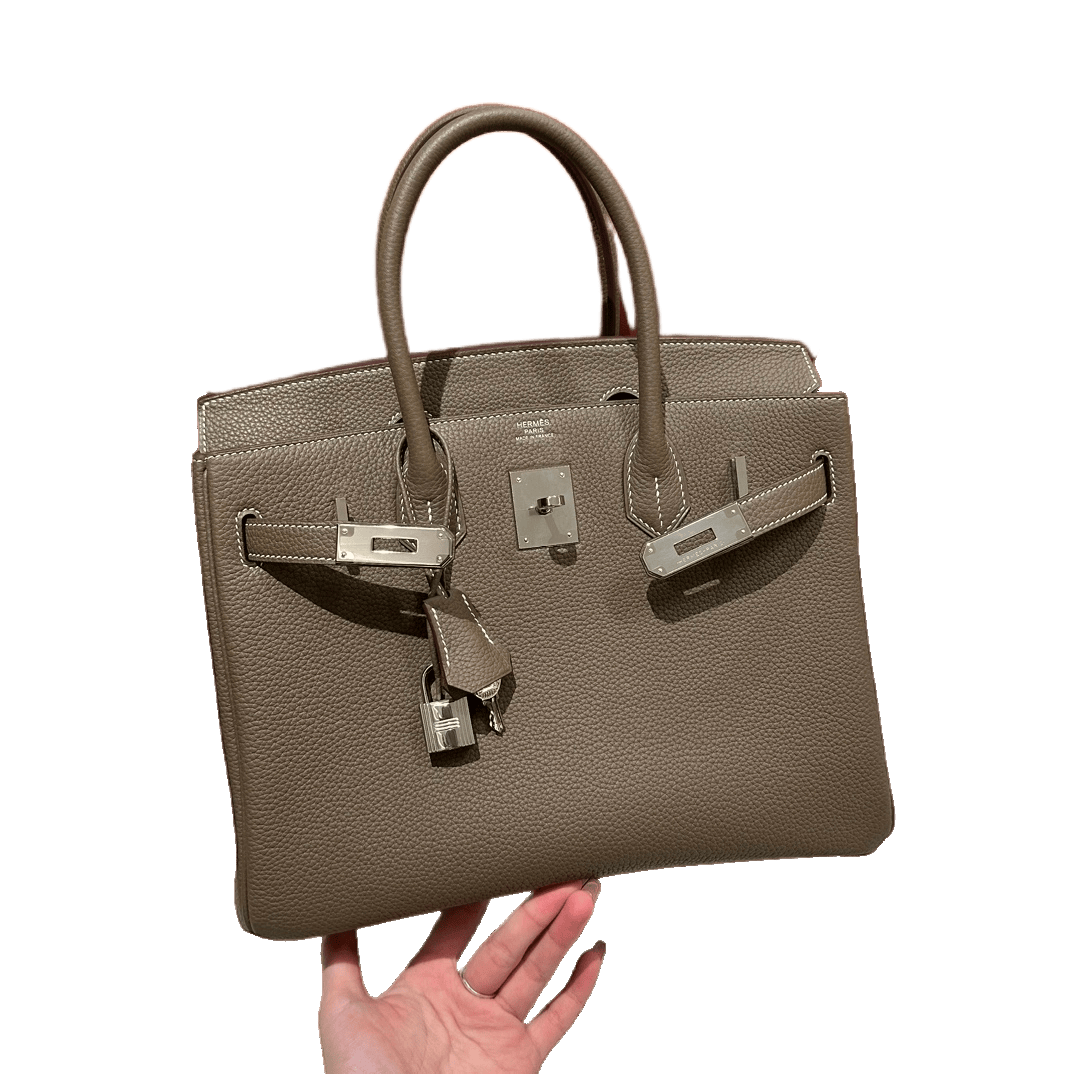 Birkin  Togo – Etoupe | Palladium