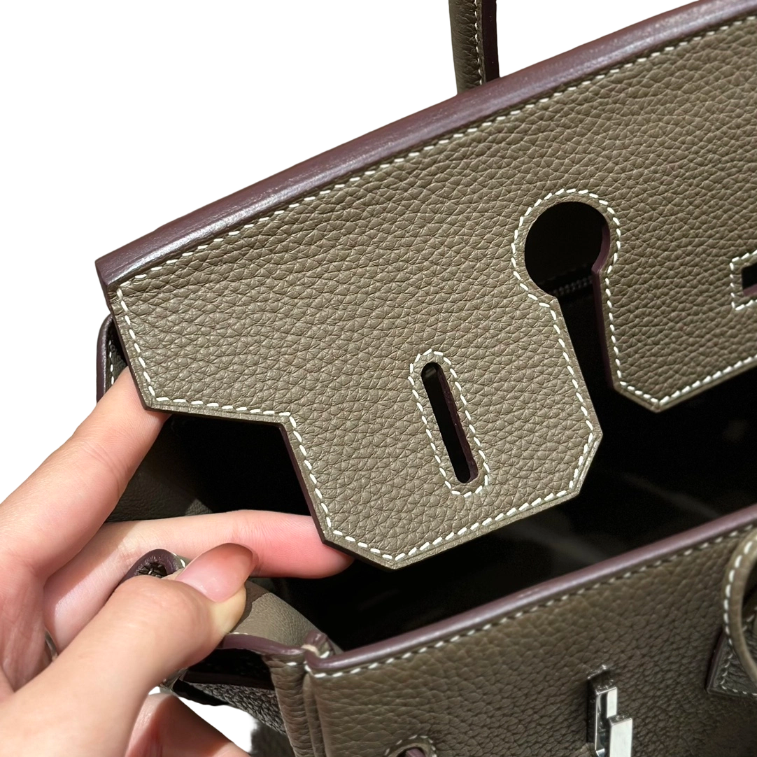 Birkin  Togo – Etoupe | Palladium