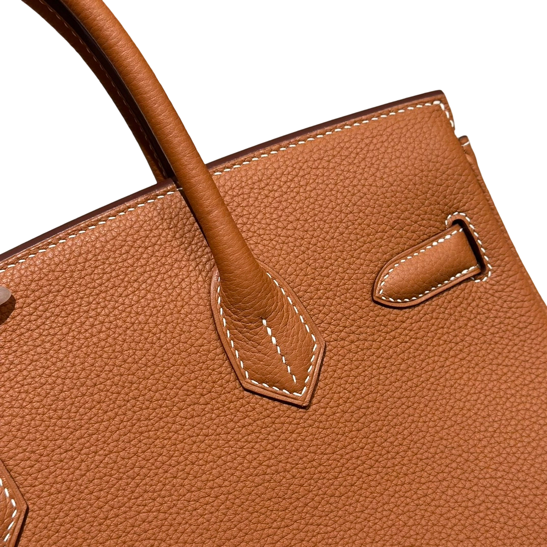 Birkin  Togo – Gold Brown | Palladium