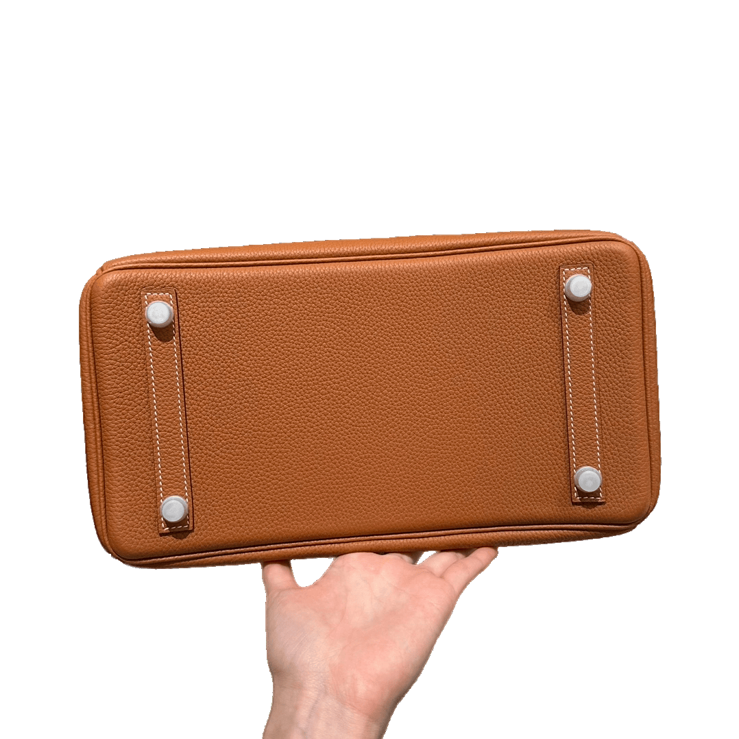 Birkin  Togo – Gold Brown | Palladium