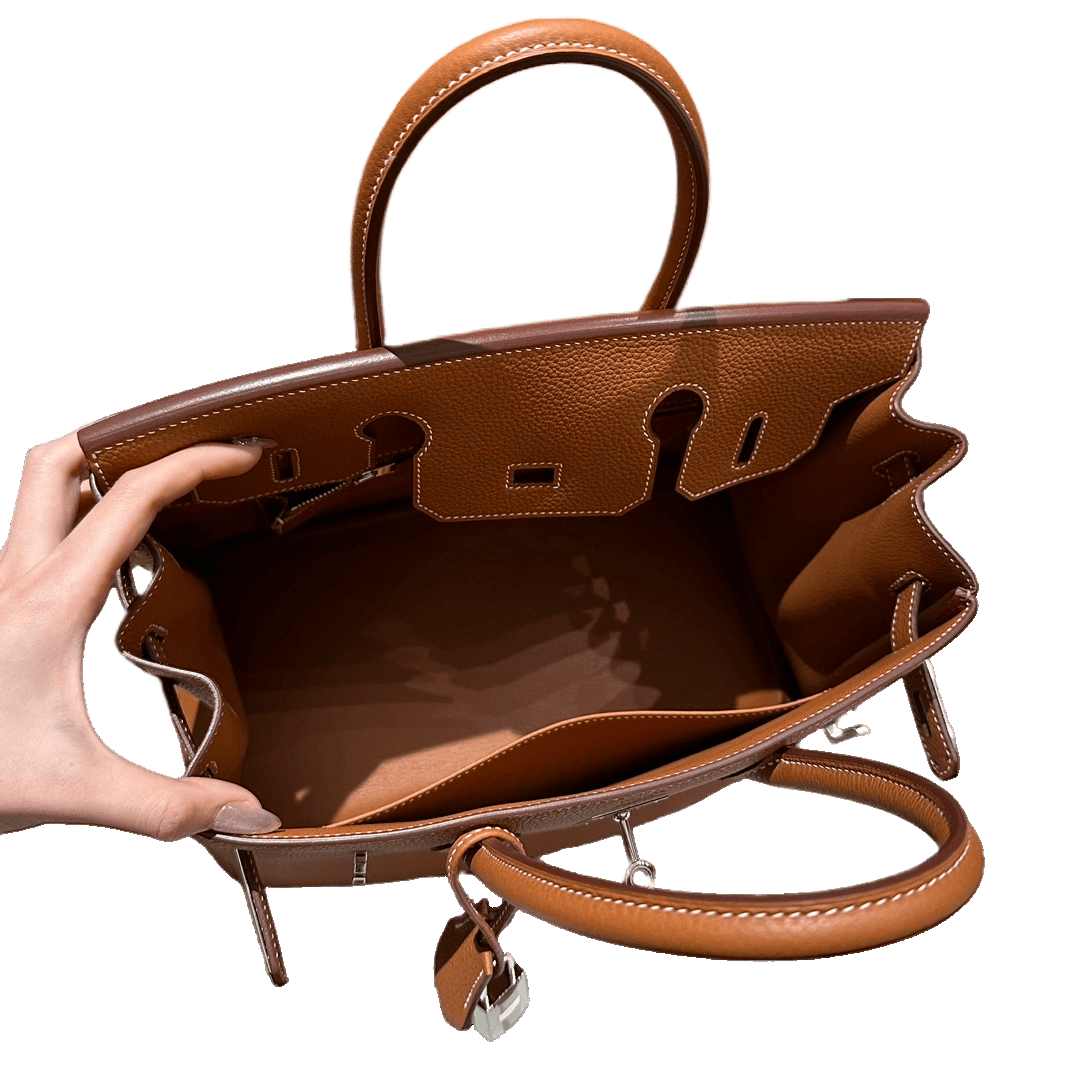 Birkin  Togo – Gold Brown | Palladium