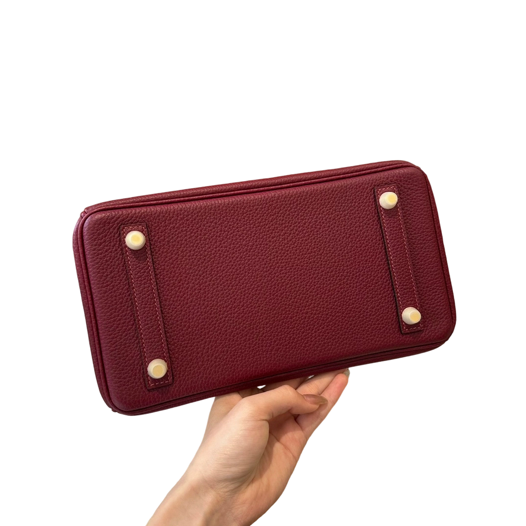 Birkin  Togo – Bordeaux Red | Gold-Plated