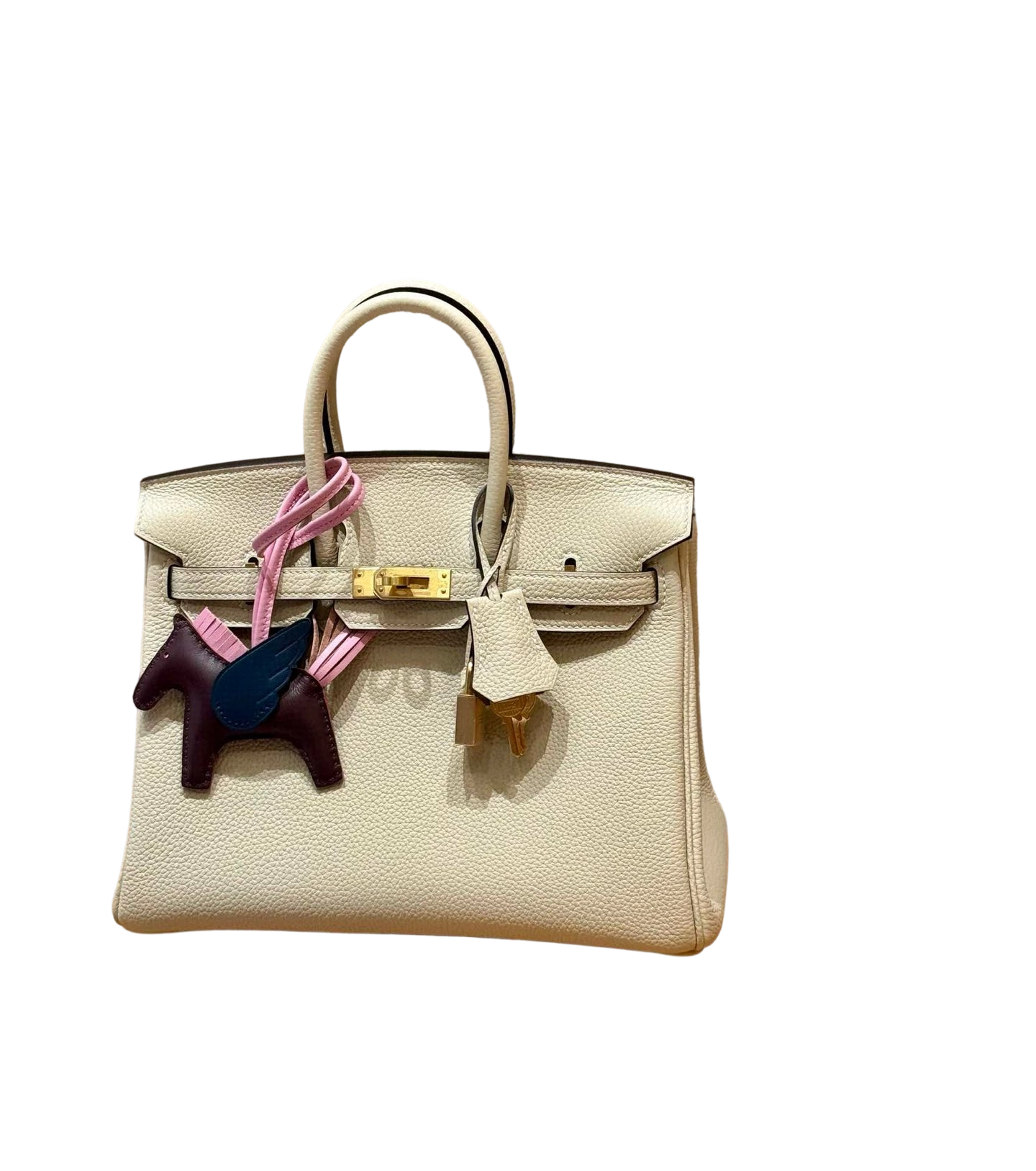 Birkin  Togo – Cream White | Gold-Plated