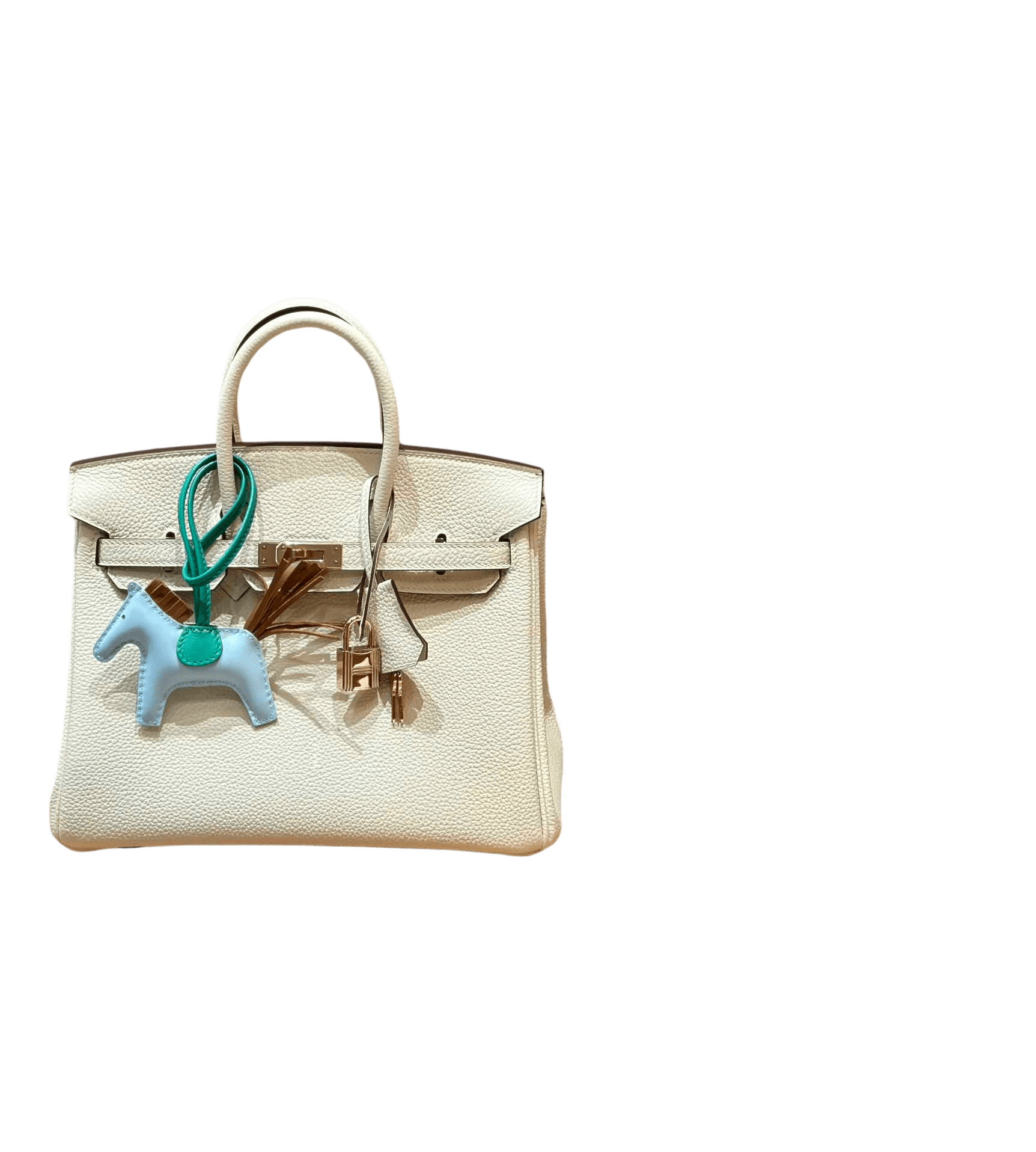 Birkin  Togo – Cream White | Rose Gold-Plated