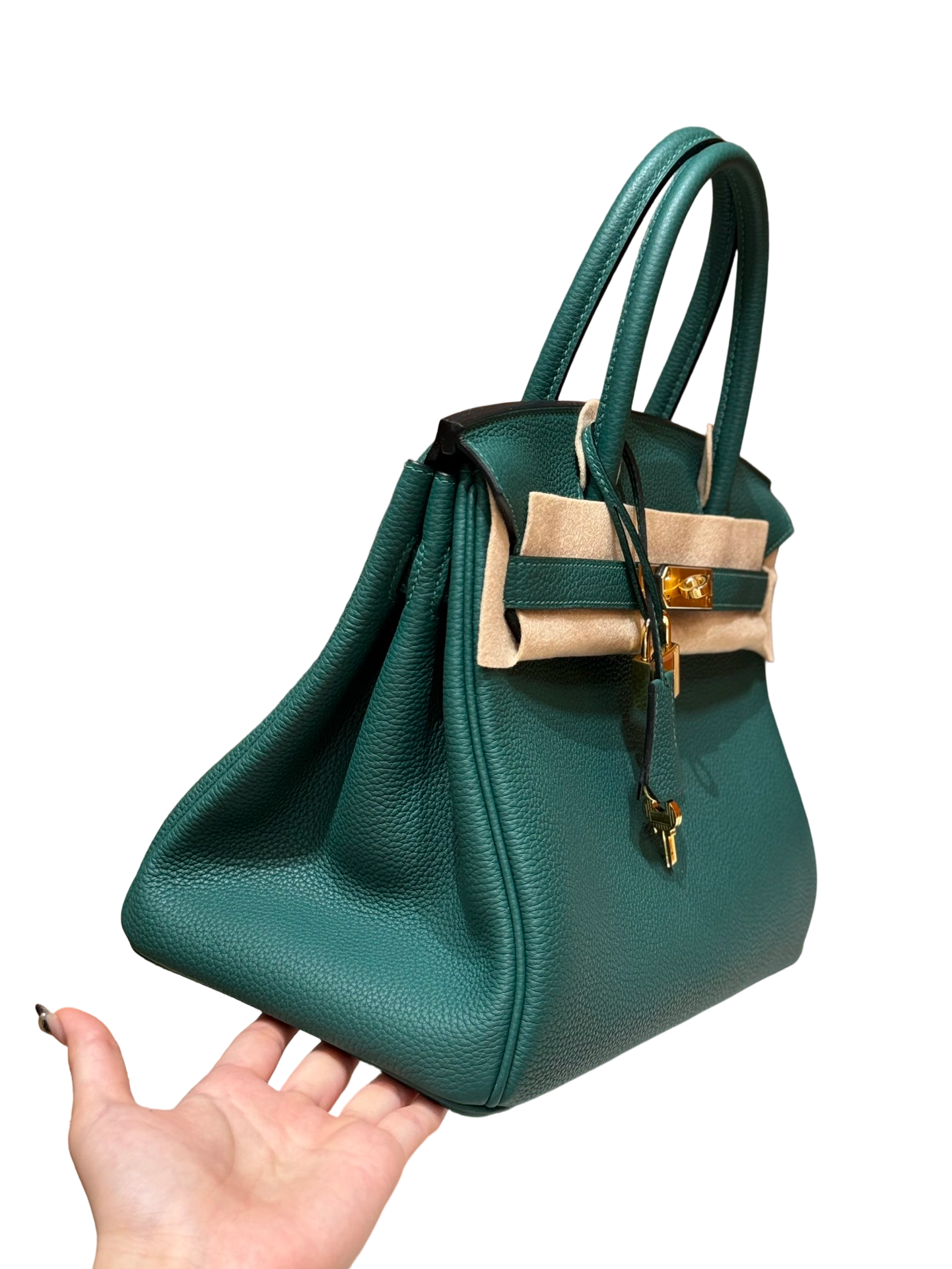 Birkin  Togo – Peacock Green | Gold-Plated