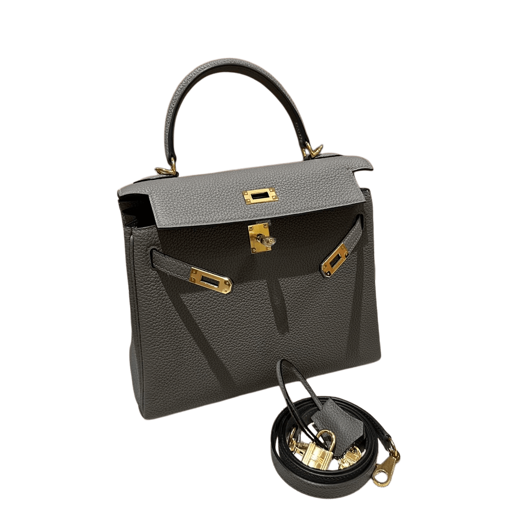 Kelly  Togo – Storm Cloud Grey | Gold-Plated