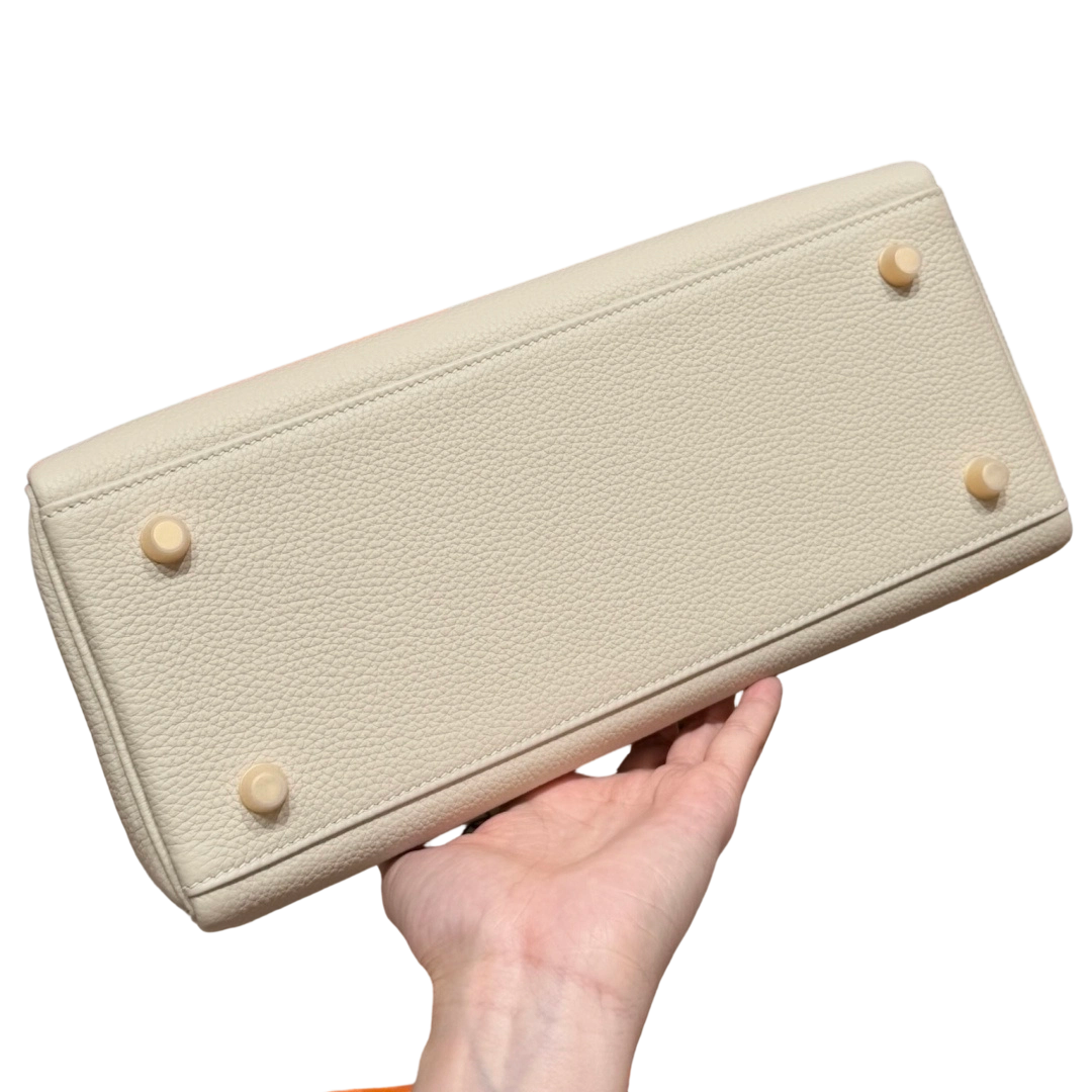 Kelly  Togo – Milkshake White | Gold-Plated