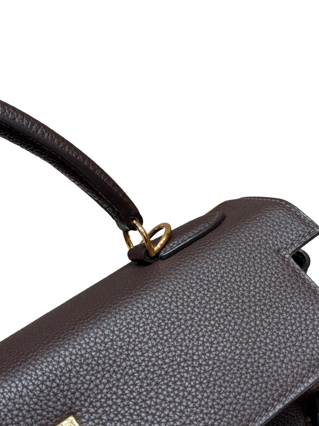 Kelly  Togo – Chocolate Brown | Gold-Plated