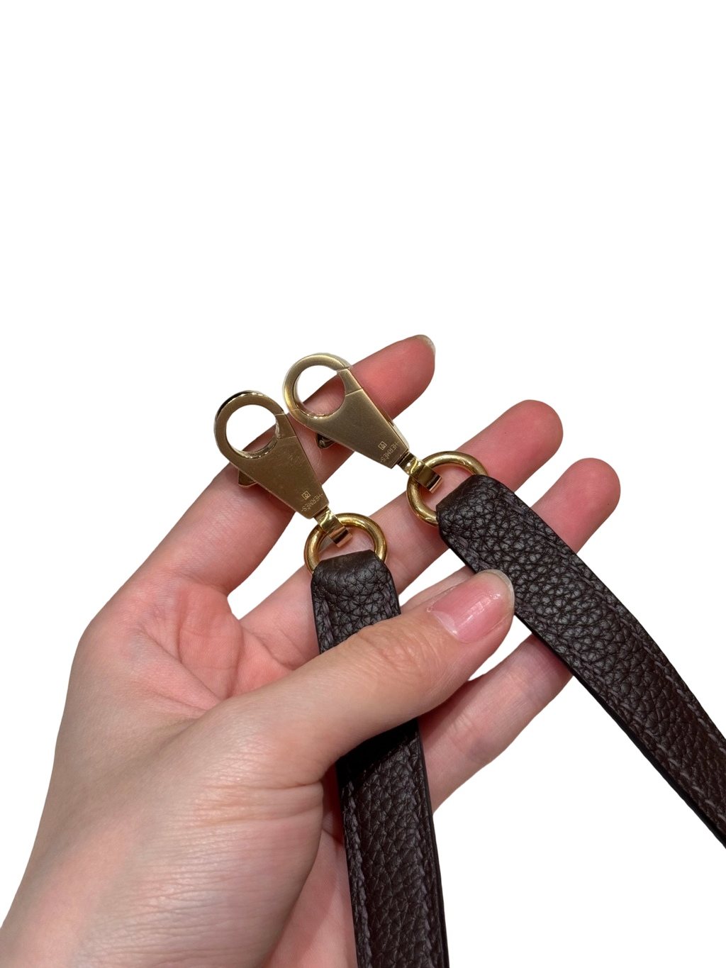 Kelly  Togo – Chocolate Brown | Gold-Plated