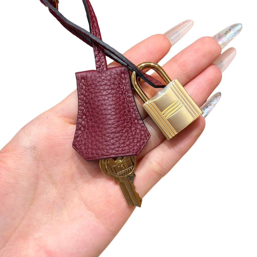 Kelly  Togo – Hermès Red | Gold-Plated