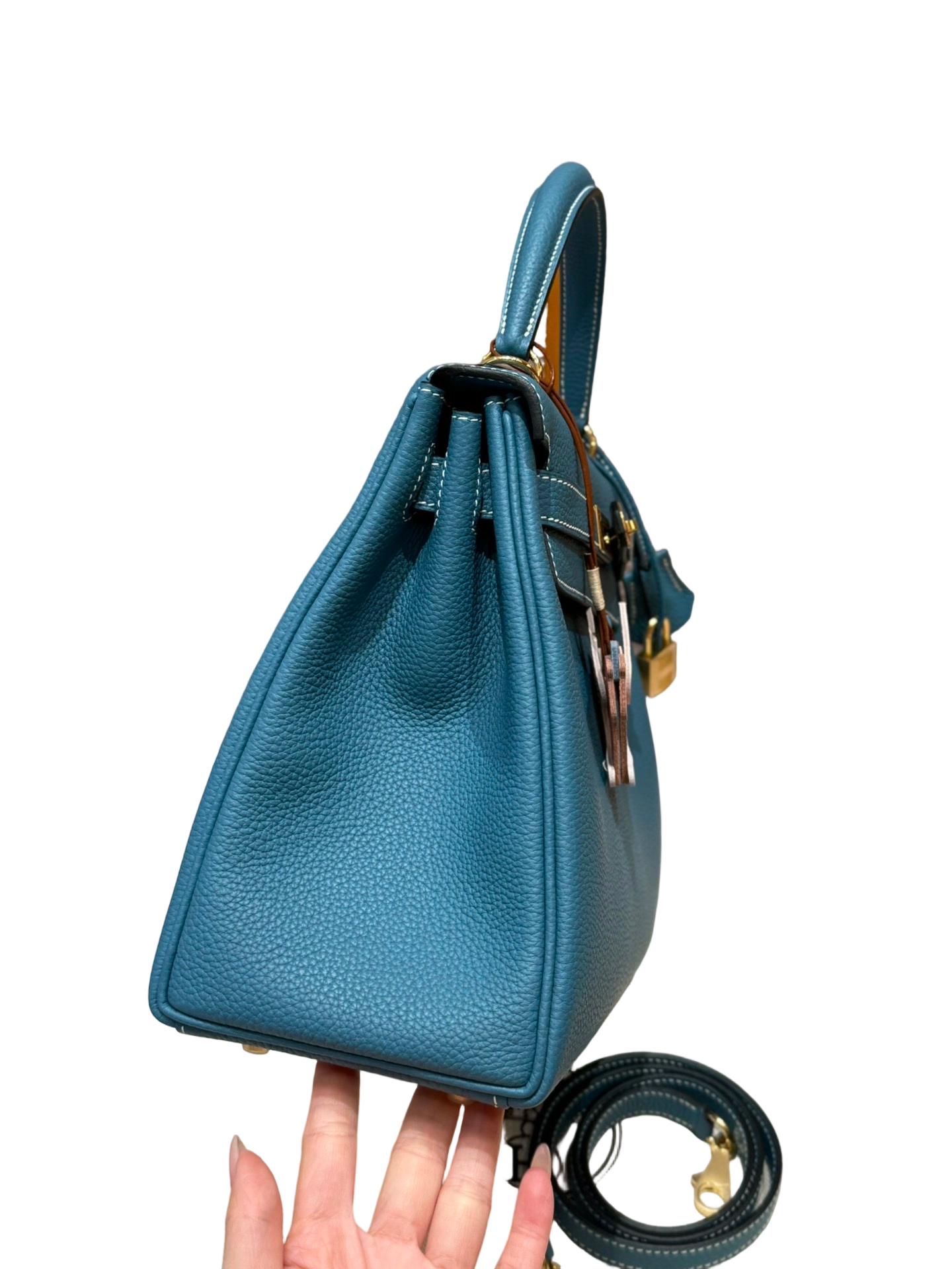 Kelly  Togo – Bleu Jean | Gold-Plated