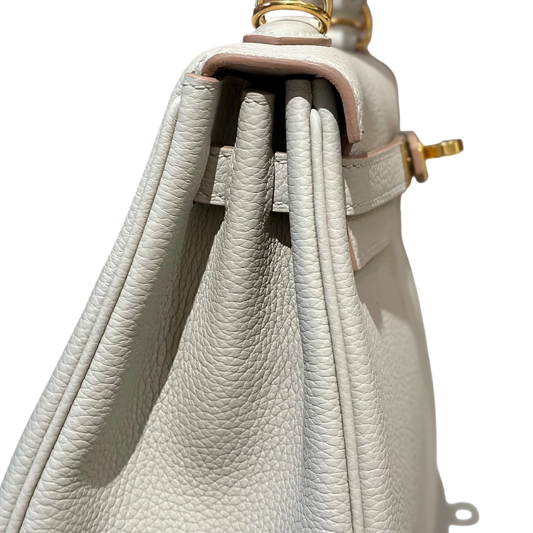 Kelly  Togo – Glacier White | Gold-Plated