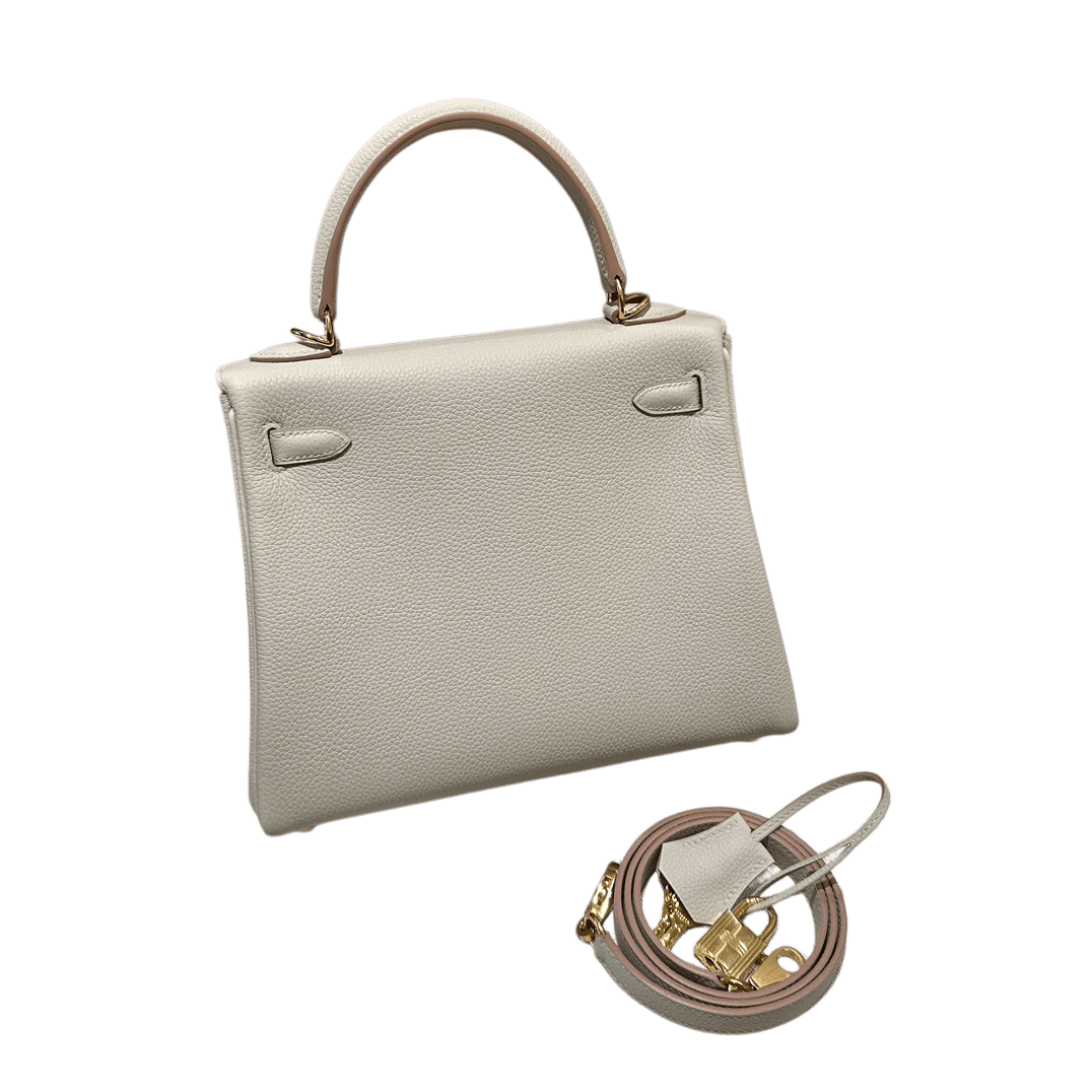 Kelly  Togo – Glacier White | Gold-Plated
