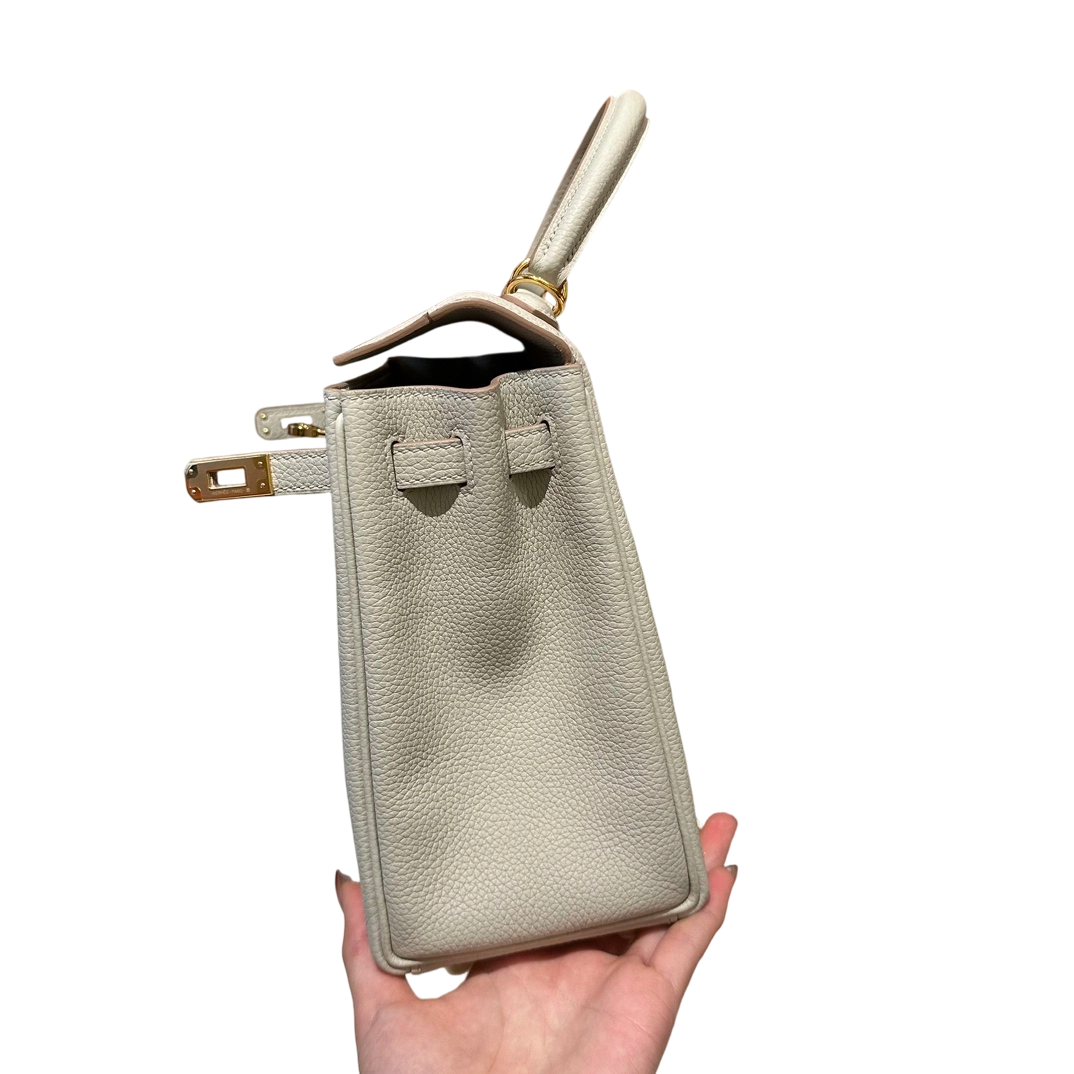 Kelly  Togo – Glacier White | Gold-Plated