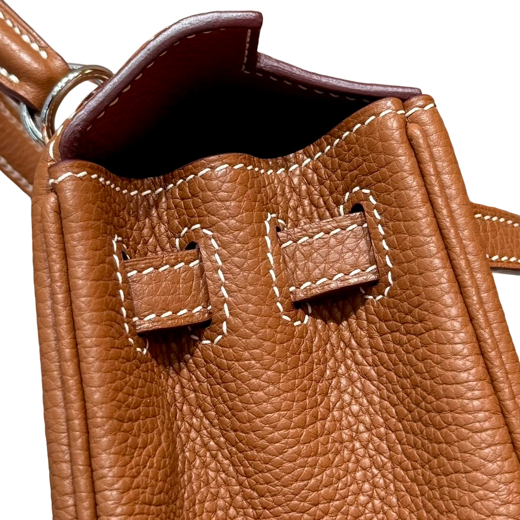 Kelly  Togo – Gold Brown (Neck Grain) | Palladium