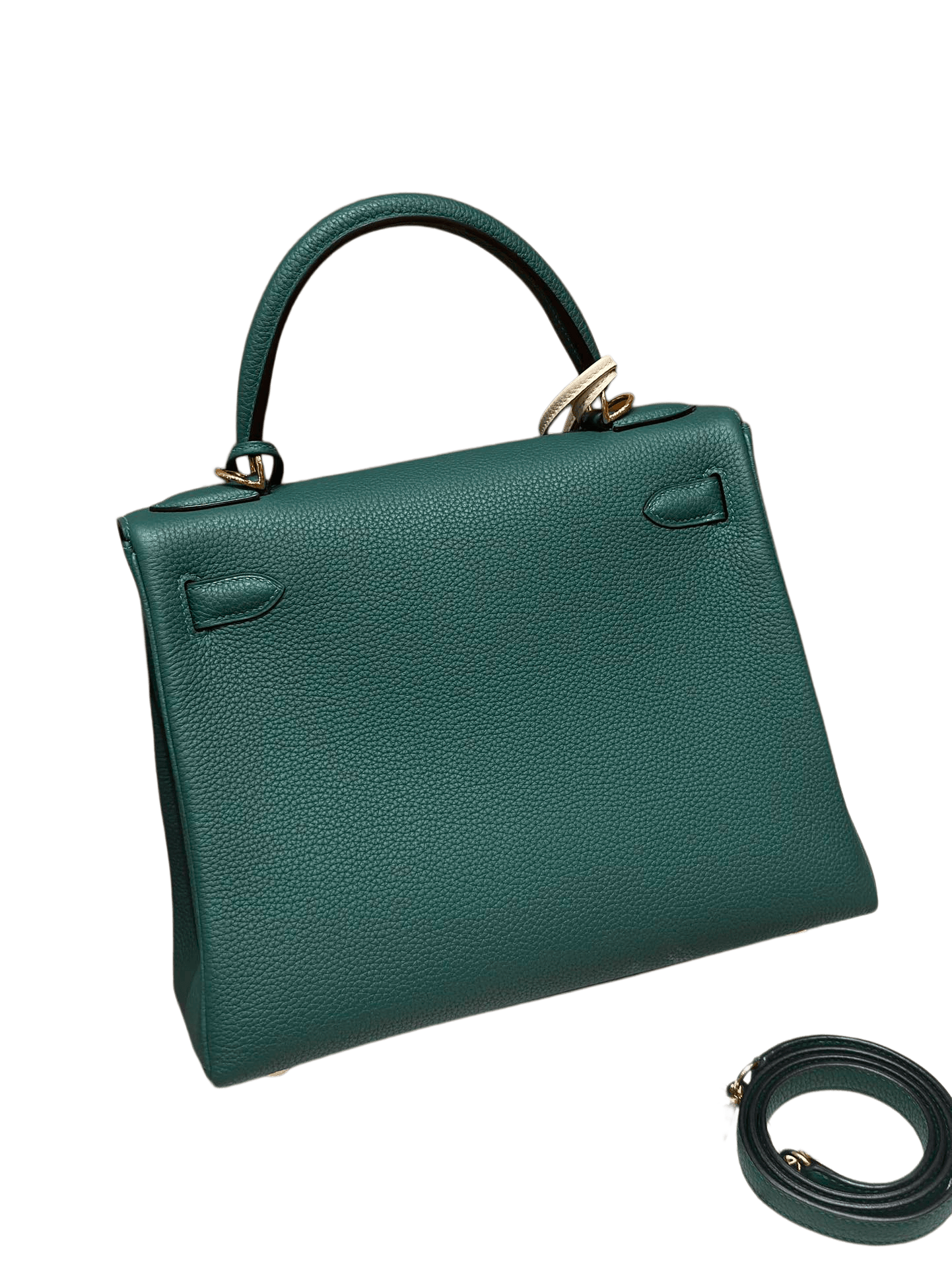 Kelly  Togo – Peacock Green | Gold-Plated