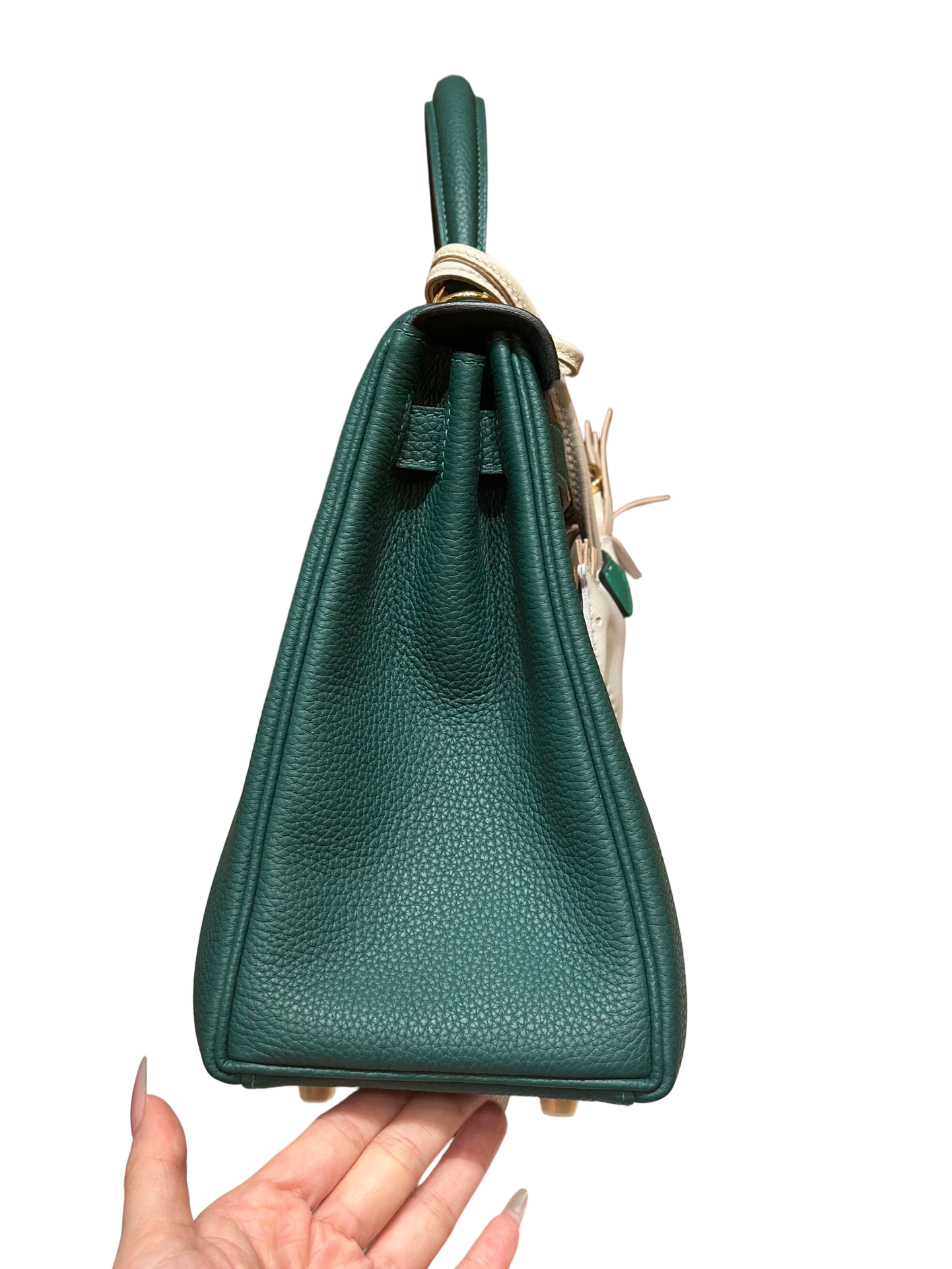 Kelly  Togo – Peacock Green | Gold-Plated