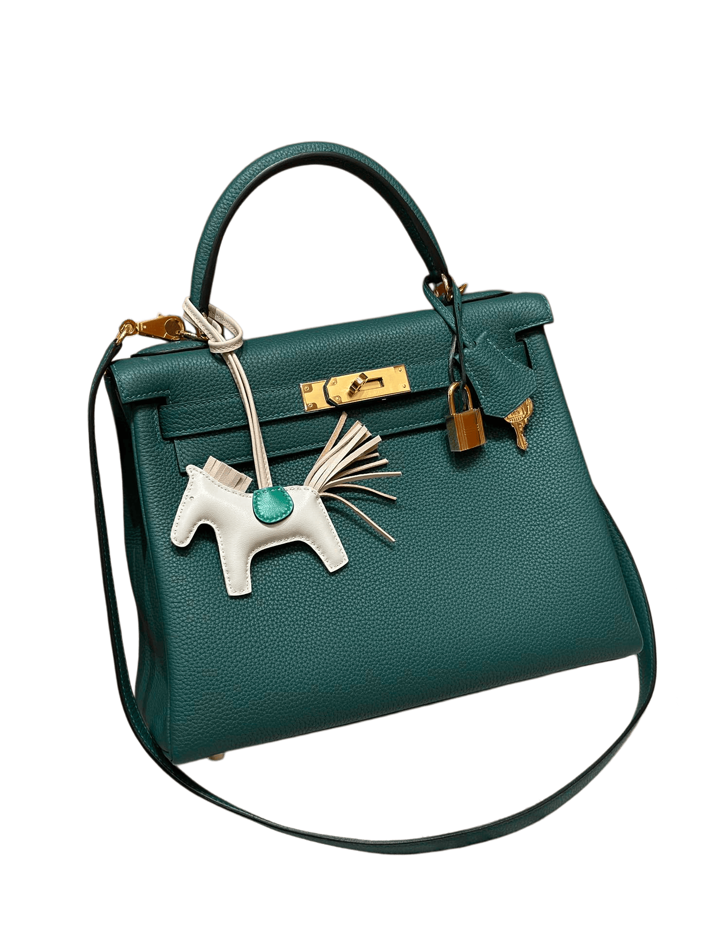 Kelly  Togo – Peacock Green | Gold-Plated