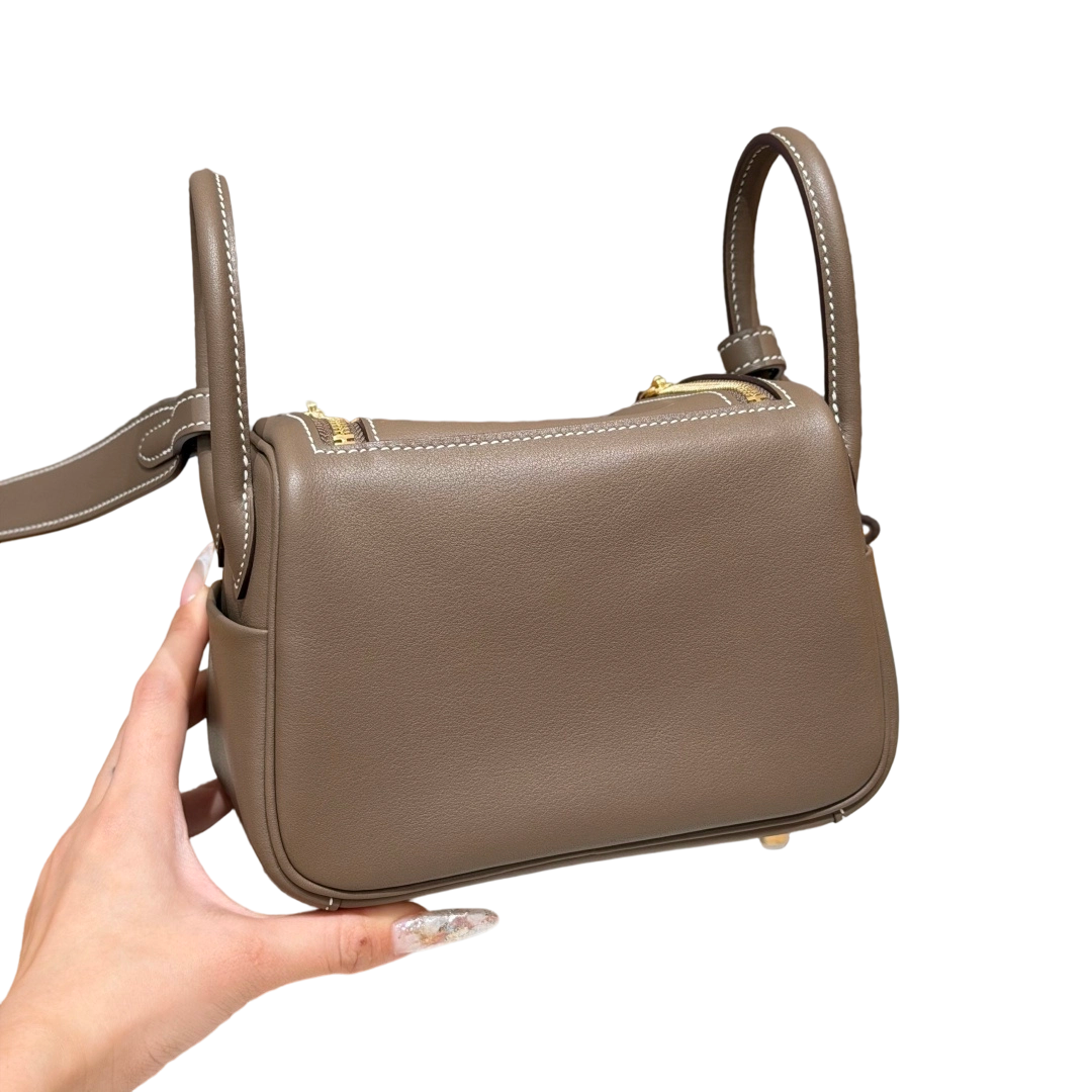 Lindy  Clemence – Etoupe | Gold-Plated