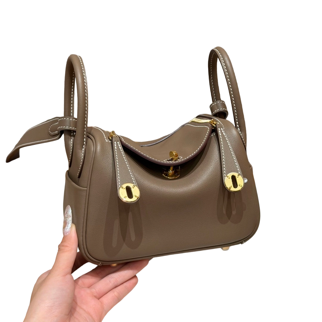 Lindy  Clemence – Etoupe | Gold-Plated