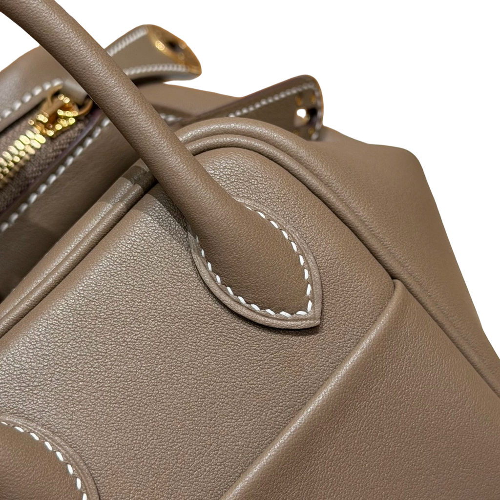 Lindy  Clemence – Etoupe | Gold-Plated