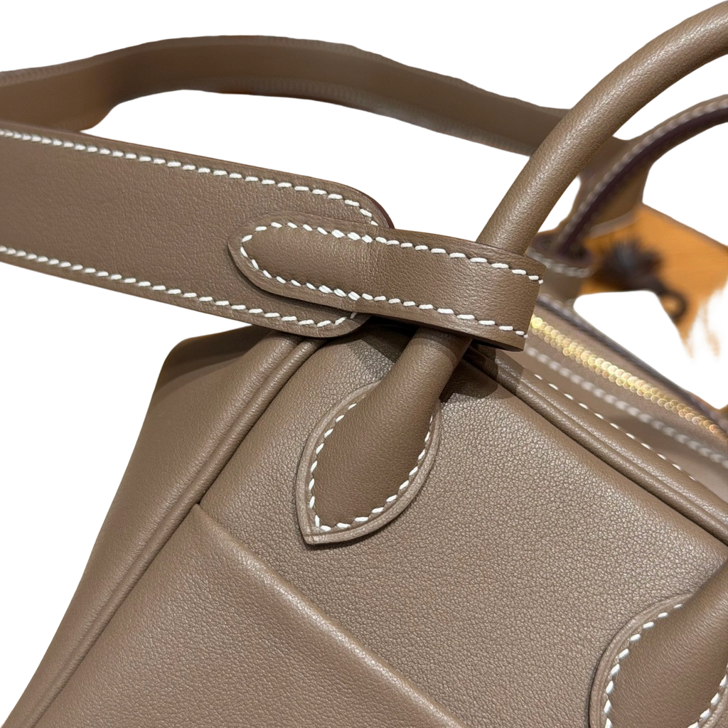 Lindy  Clemence – Etoupe | Gold-Plated