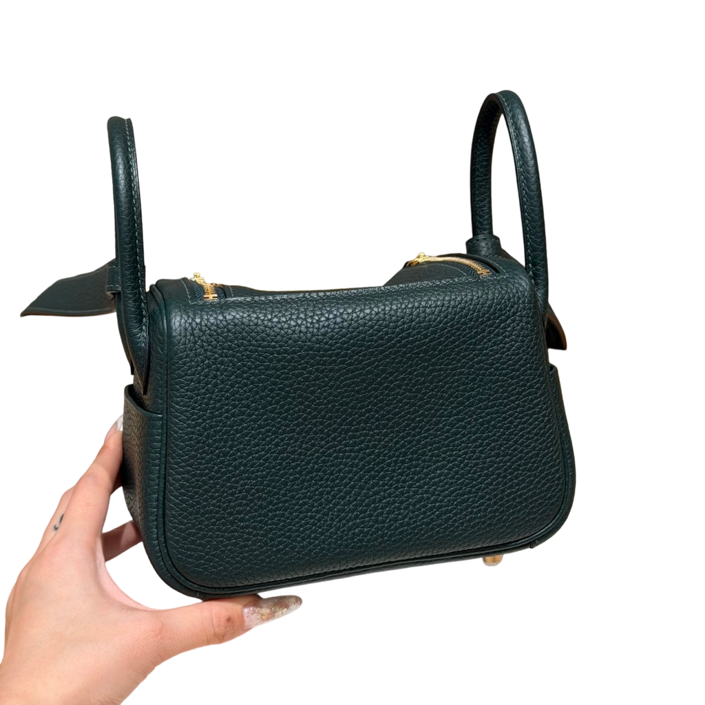 Lindy  Clemence – Vert Foncé | Gold-Plated