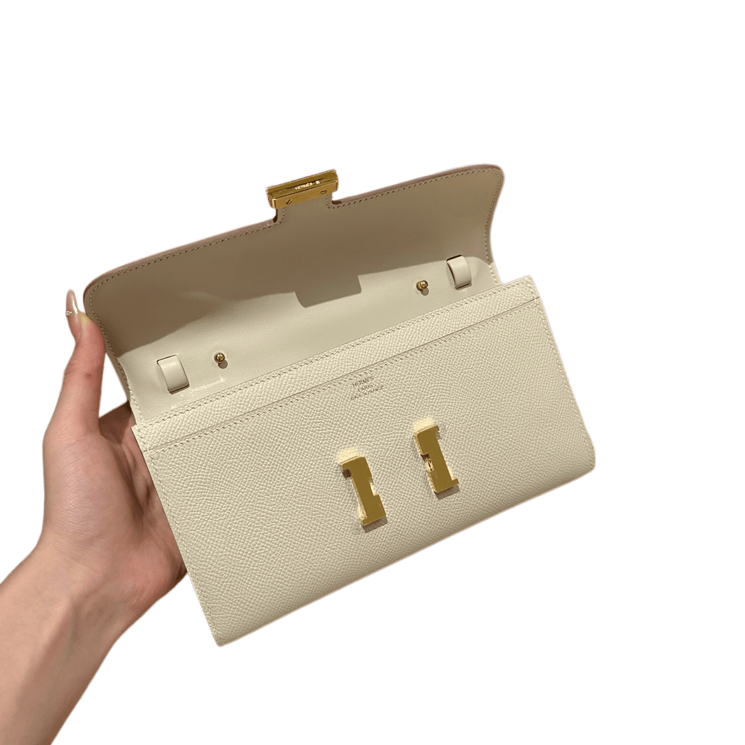 Constance  Epsom – Craie| Gold-Plated