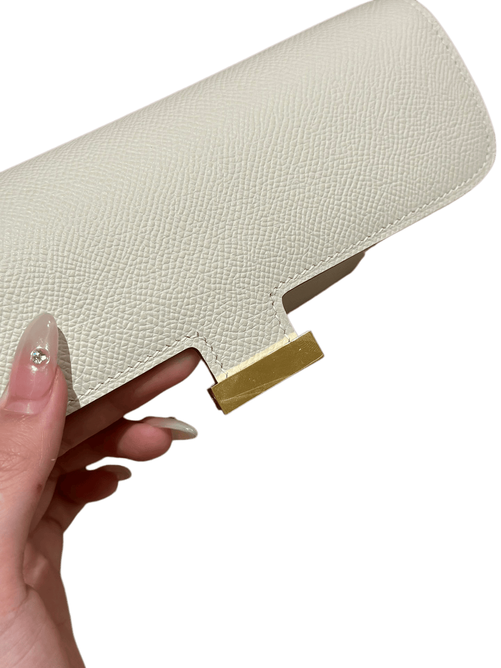 Constance  Epsom – Craie| Gold-Plated