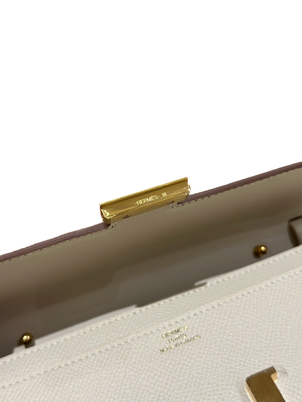 Constance  Epsom – Craie| Gold-Plated
