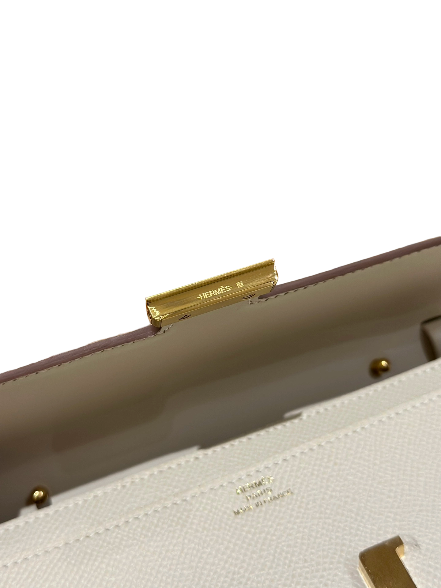 Constance  Epsom – Craie| Gold-Plated