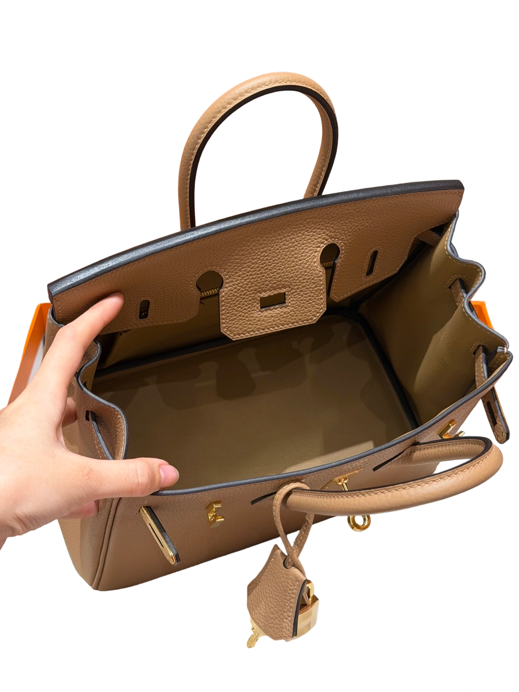Birkin  Togo – Milk Tea Beige | Gold-Plated